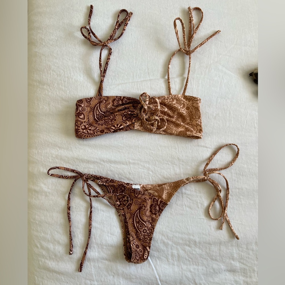 Paisley Tiger Mist bikini